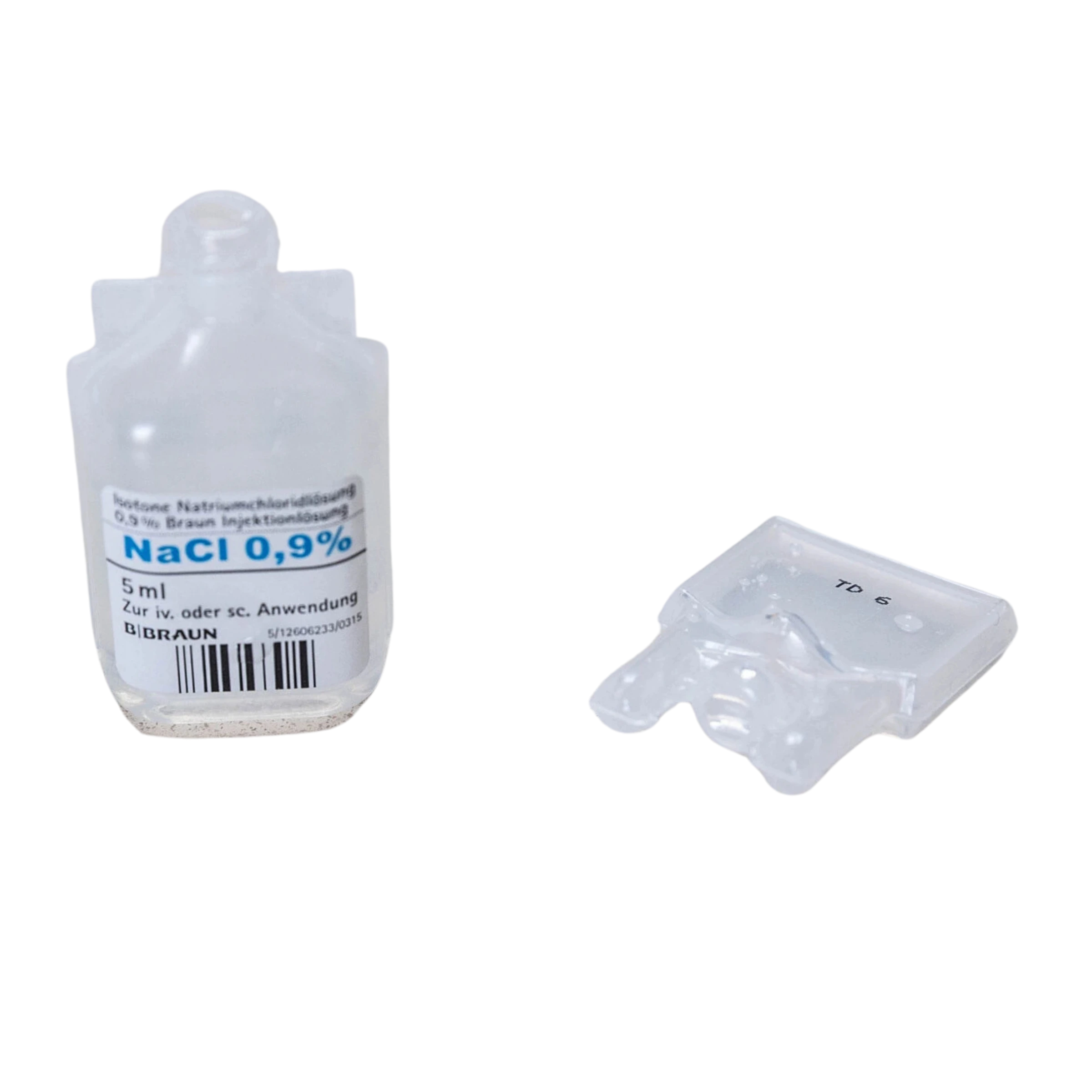 NaCl (0.9% Saline Solution) – 5ml  for injection and nasal sprays
