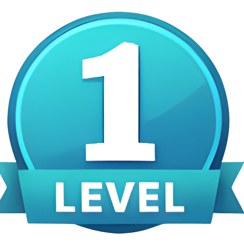 Level 1 badge